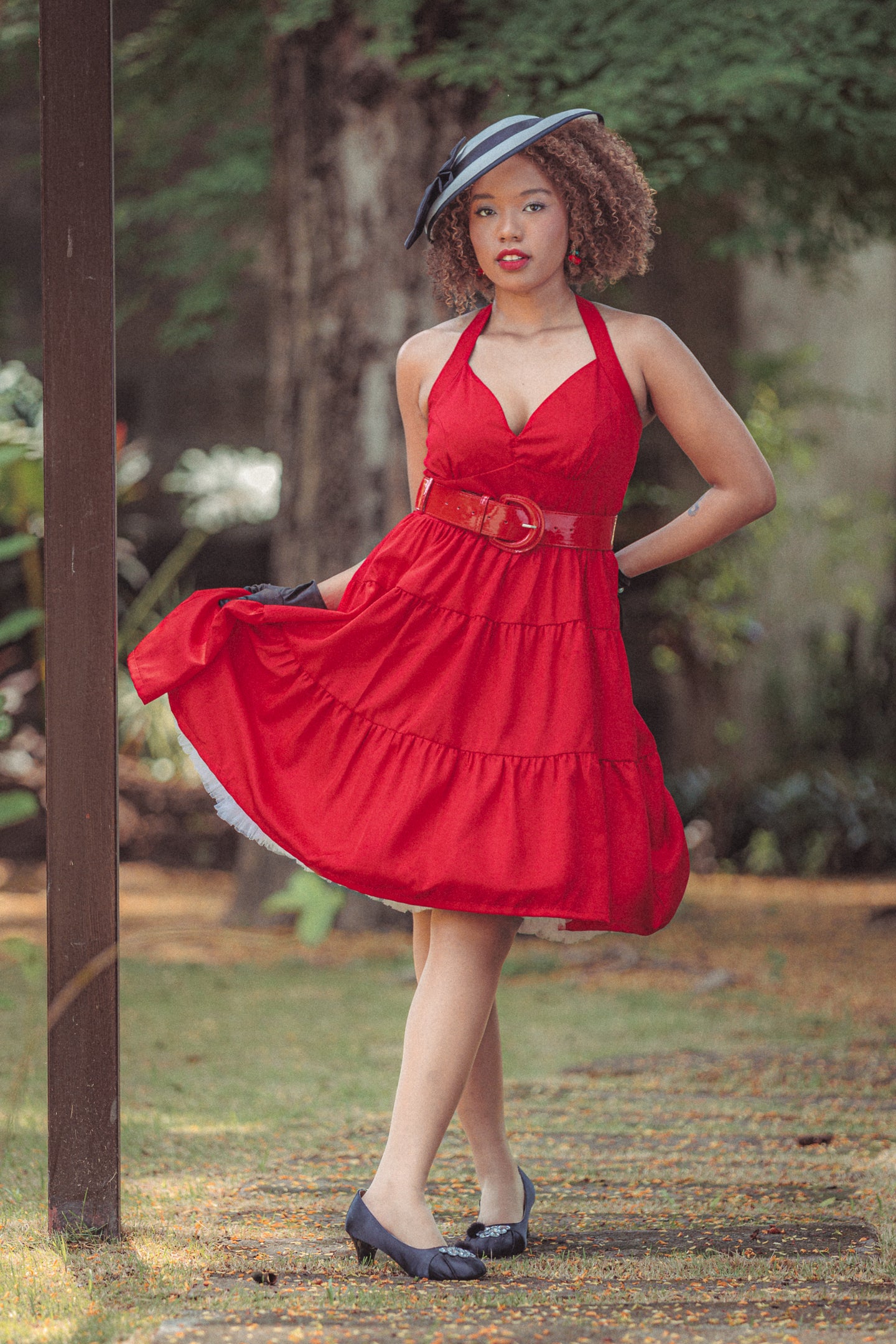 Audrey in RED