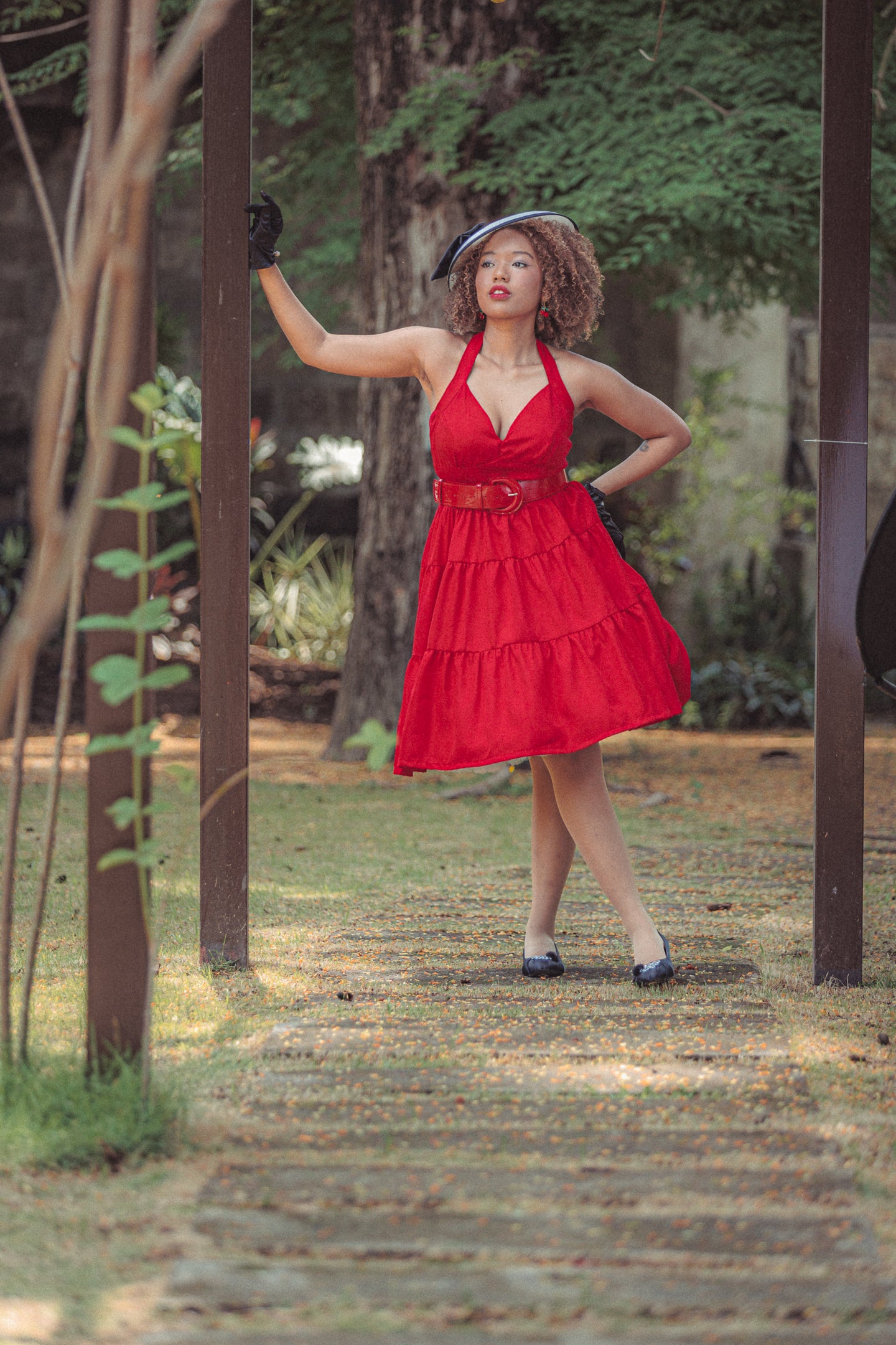 Audrey in RED